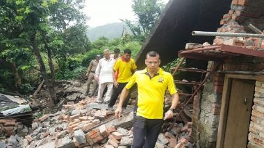 Uttarakhand Landslide Update: SDRF Commandant Inspects Relief Operations in Jakhan Village Near Dehradun