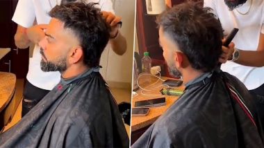 Virat Kohli Looks Uber-Cool In His New Hairstyle, Pictures of Star Indian Cricketer's Haircut Goes Viral