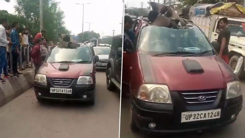 Lucknow Blast: One Killed, Another Injured After Oxygen Cylinder Explodes in Balaganj Area, Explosion Sparks Bomb Scare; Disturbing Videos Surface