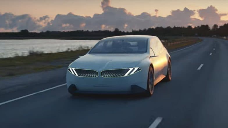 BMW Vision Neue Klasse Photos and Video: BMW Unveils New Electric Vehicle Concept Car, Hints at Future EV Line-Up