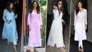 Kriti Sanon, Janhvi Kapoor & Other Beauties Obsessing Over Chikankari Kurtas!
