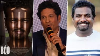 Muttiah Muralitharan Comments on Sachin Tendulkar Unveiling 800 Trailer: I Am Very Proud