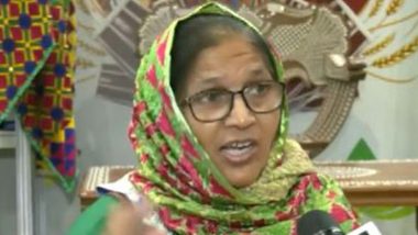 G20 Summit 2023: Padma Shri Awardee Lajwanti Showcases Punjab’s Phulkari Embroidery at Craft Bazaar in Bharat Mandapam (Watch Video)