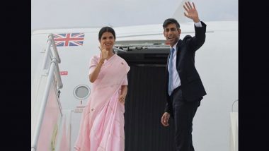 Rishi Sunak Leaves From Delhi: British PM Emplanes for UK After Productive G20 Summit in India