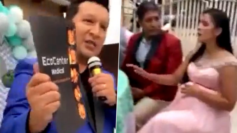 Kalesh at Baby Shower: Husband Exposes Pregnant Wife's Alleged Affair at a Function Claiming He is Not the 'Father', Old Clip Goes Viral Again