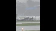 Mumbai Private Jet Accident: Business Aircraft With Eight Onboard Skids off Runway at Chhatrapati Shivaji Maharaj International&nbsp;Airport, Casualties Unclear (Watch Video)