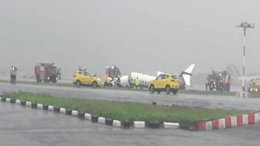 Mumbai Aircraft Crash: Multiple Flights Diverted After Private Business Jet Skids Off at Chhatrapati Shivaji Maharaj International Airport