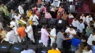 West Bengal: Scuffle Breaks Out Between Trinamool Congress and BJP Councillors at Kolkata Municipal Corporation (Watch Video)