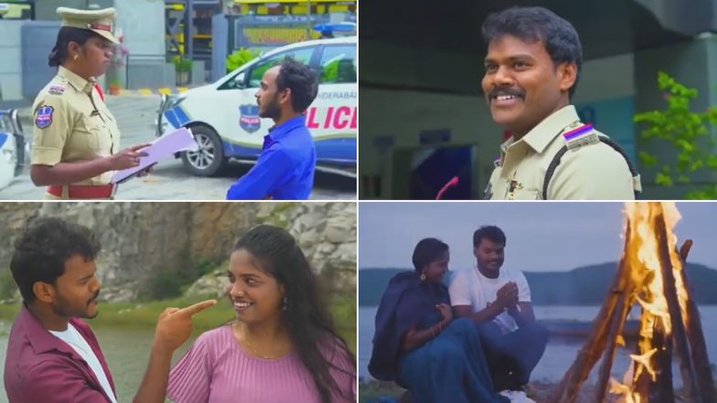 Cops Pre-Wedding Video: Hyderabad Police Couple's 'Singham'-Style Pre-Wedding Goes Viral