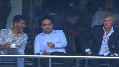 Jay Shah, Roger Binny and Prabhu Deva Attend IND vs SL Asia Cup 2023 Final at R Premadasa Stadium in Colombo (See Pic)