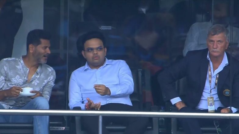 Jay Shah, Roger Binny and Prabhu Deva Attend IND vs SL Asia Cup 2023 Final at R Premadasa Stadium in Colombo (See Pic)