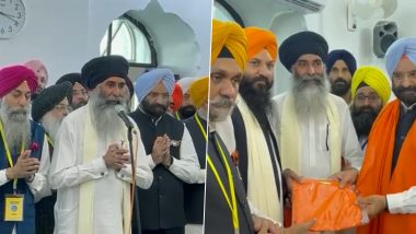 PM Narendra Modi Birthday: Prayers Held in Pakistan’s Kartarpur Sahib Gurudwara on Occasion of Prime Minister’s 73rd Birthday (Watch Video)