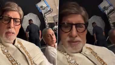 Amitabh Bachchan Captures Jaya Bachchan’s Cute Smile in Slow-Mo Video! – Watch