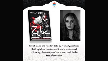 Huma Qureshi Unveils Debut Novel 'Zeba – An Accidental Superhero' (View Post)