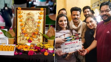 Bhaiyya Ji: Manoj Bajpayee Begins Filming for New Film on Ganesh Chaturthi (View Post)