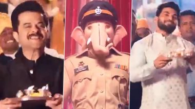 'Police Bappa' Music Video: Anil Kapoor, MC Stan, Shiv Thakare and Other Celebs Join Forces With Mumbai Police to Preach About Drug Abuse Through This Energetic Song (Watch Video)