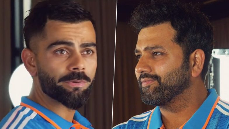 Virat Kohli, Rohit Sharma And Other Indian Cricket Team Players Pose for Their Headshot Session Ahead of IND vs PAK Asia Cup 2023 (Watch Video)