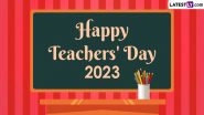 Teachers' Day 2023 Speech Videos in English: Inspirational Speeches To Express Heartfelt Gratitude to Your Teachers on the Special Occasion