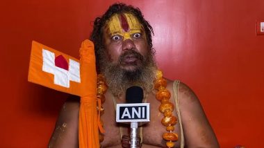 'Will Increase Reward for Beheading': Ayodhya Seer Paramhans Acharya Reiterates Death Threat to Udhayanidhi Stalin Over His 'Sanatana Dharma Should be Eradicated' Remark