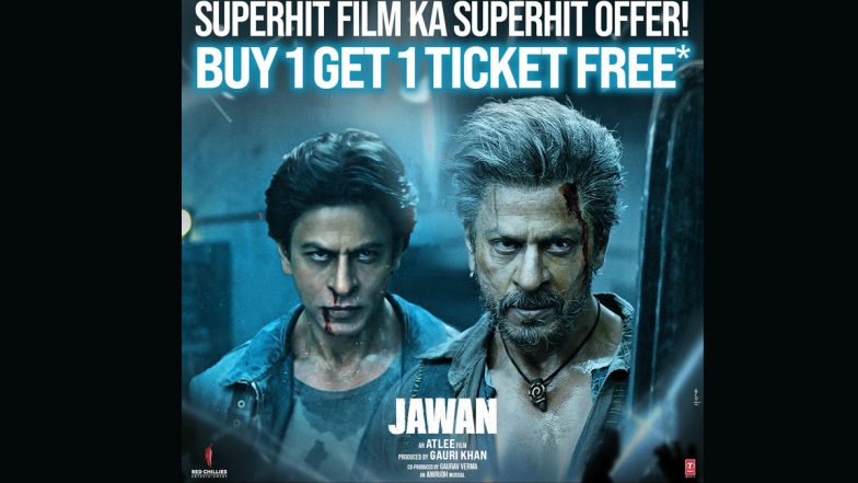 Jawan: Shah Rukh Khan Announces Exciting Buy 1 Get 1 Free Ticket Offer on His Blockbuster Starting From September 28!