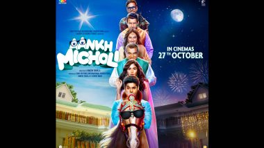 Aankh Micholi First Look Poster Out! Mrunal Thakur, Abhimanyu Dassani and Paresh Rawal-Starrer To Hit Theatres on October 27 (View Pic)