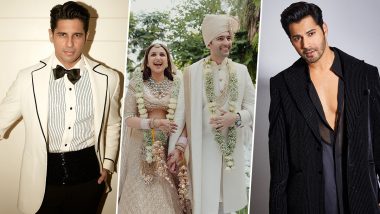 Parineeti Chopra-Raghav Chadha Wedding: Sidharth Malhotra, Varun Dhawan, and Other Celebs Extend Their Wishes to the Newlyweds