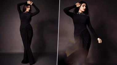 Fatima Sana Shaikh Oozes Elegance in Black Floor-Length Gown For Award Function (See Pics)