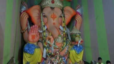 Ganesh Chaturthi 2023: Ganpati Pandal Resembling Polling Booth Erected in Hyderabad to Spread Awareness About Voting