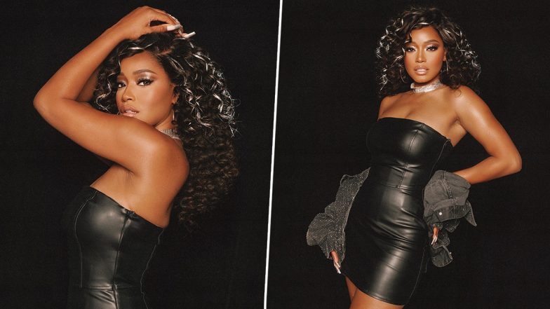 Keke Palmer Shows Off Her Sexy Curves in Little Black Dress and Denim Jacket for Beyonce’s Renaissance Tour Concert (View Pics and Video)