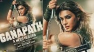 Ganapath &ndash; A Hero Is Born: Kriti Sanon Wields Nunchucks in New Poster for Upcoming Film With Tiger Shroff! (View Pic)