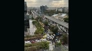 Bengaluru Traffic Photos and Videos: Slow Vehicular Movement on City&rsquo;s Outer Ring Road Leaves People Stuck in Traffic Jam for Hours