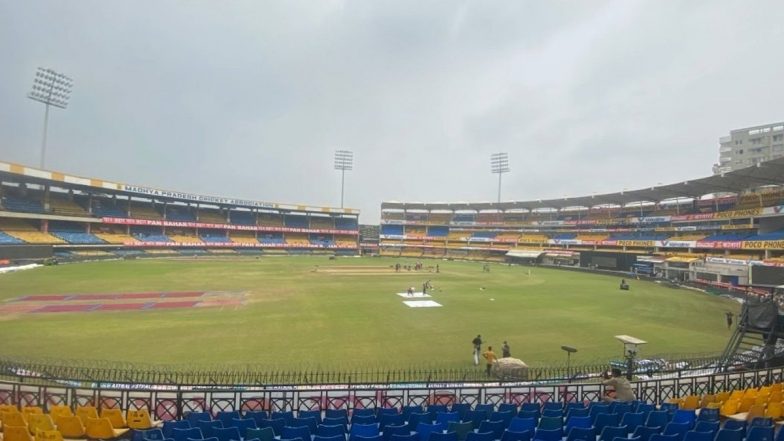 India vs Australia 2nd ODI 2023, Indore Weather Report: Check Out Rain Forecast and Pitch Report at Holkar Cricket Stadium