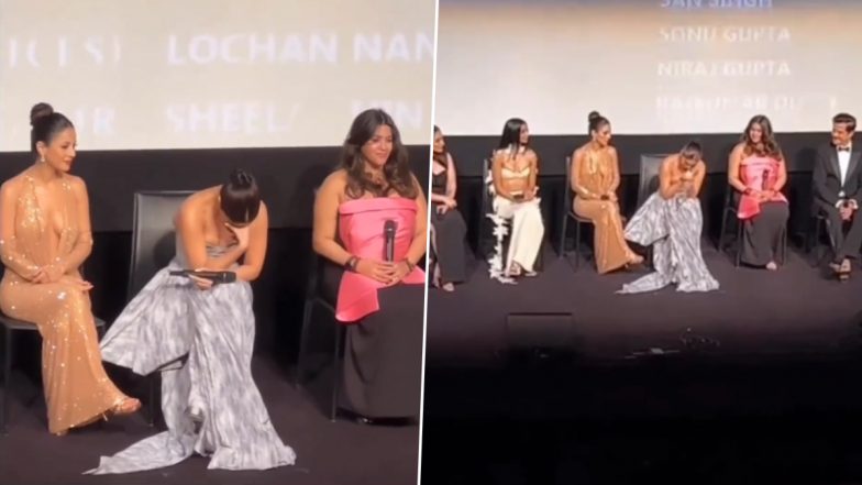 Thank You for Coming: Bhumi Pednekar Breaks Down With Tears of Joy After Standing Ovation at TIFF 2023 (Watch Video)