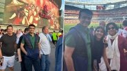 Sourav Ganguly Attends Arsenal vs Manchester United Premier League 2023&ndash;24 Match With Family, Shares Pics From Emirates Stadium (See Post)