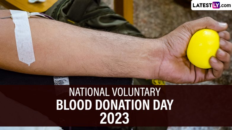 National Voluntary Blood Donation Day 2023 In India Date, History And ...