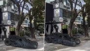 Batmobile Spotted in Bengaluru? This Viral Video of Four Cars Rolling Out of Garage is Every Hollywood Fan&rsquo;s Dream Come True