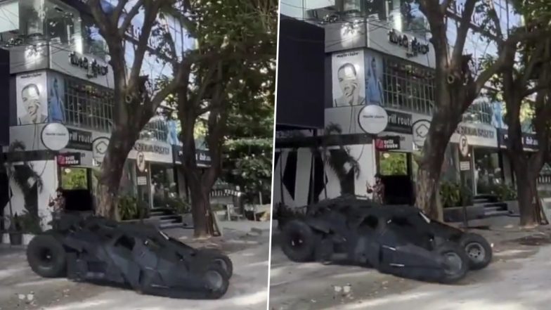 Batmobile Spotted in Bengaluru? This Viral Video of Four Cars Rolling Out of Garage is Every Hollywood Fan’s Dream Come True