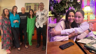 Soni Razdan Shares Special Message for Alia, Shaheen and Pooja on Daughter's Day 2023 (View Post)