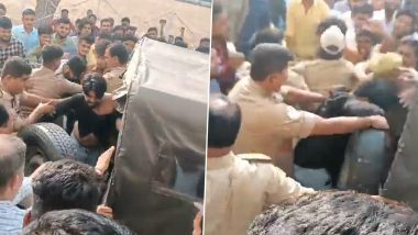 Lucknow University Brawl Video: Punches, Slaps Fly As Clash Erupts Between Two Groups at LU, UP Police Intervene