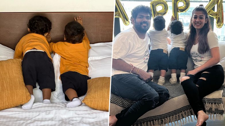 Nayanthara Shares Heartwarming Moments With Her Twin Boys Uyir and Ulag, Calls Them the ‘Greatest Blessing’ (View Pics)