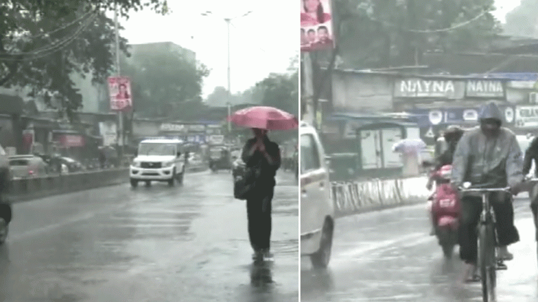 Mumbai Rains Videos: Heavy Rainfall Lashes Parts of City, 'Orange Alert' Issued