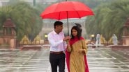 UK PM Rishi Sunak, His Wife Akshata Murthy's &rsquo;Pyaar Hua Iqrar Hua&rsquo; Moment in Delhi Rain (See Pics)