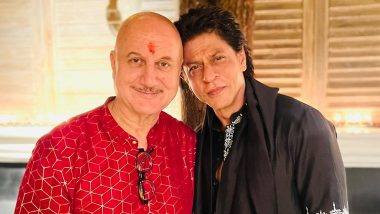 Jawan: Anupam Kher Shares Wishes for Shah Rukh Khan DDLJ Style After Film’s Roaring Success! (View Pic)