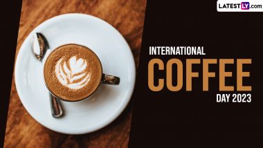 International Coffee Day 2023 Images & HD Wallpapers for Free Download Online: Wish Happy Coffee Day With Greetings and Quotes To Celebrate the Cool Beverage on This Day