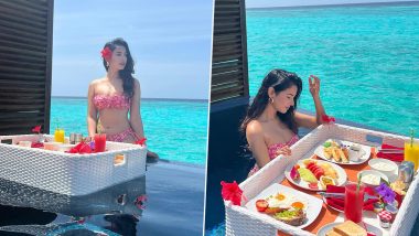 Sonal Chauhan Sizzles in Strapless Floral Bikini, Actor Shares Vacay Snaps From Maldives