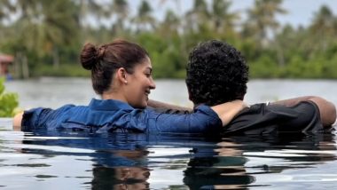 Nayanthara Enjoys Pure 'Bliss' in a Pool With Her Hubby Vignesh Shivan After Success of Jawan (View Pic)