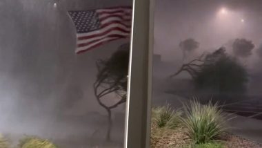 US Storm Videos: Massive Monsoon Thunderstorm Hits Arizona, Terrifying Clips Surface