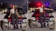 Instagram Influencer Makes Reel Sitting on Punjab Police Vehicle, Cop Suspended After Video Goes Viral