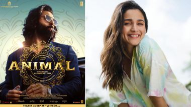 Animal: Ranbir Kapoor Looks Badass in New Poster and Alia Bhatt Is All Hearts for It! (View Pic)