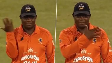 Umpire Performs WWE Star John Cena's Iconic 'You Can't See Me' Gesture While Turning Down LBW Appeal During CPL 2023 Match, Video Goes Viral!